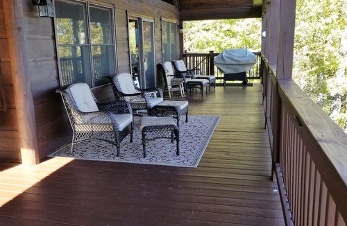 Blue Ridge House | Long Range Views! 3 Fireplaces-Sleeps 20-Blue Ridge-Pool Table/HotTub-Pets OK.