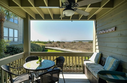 Seabrook Island Villa | Amazing End-Unit Villa w/Water/Beach Views! Dog Friendly! 5-Star! Amenity Access included!