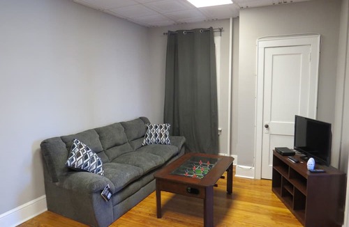 Charles Town Condo | 2 Bed Downtown Charles Town Condo w/Laundry Over Abolitionist Ale Works # 200
