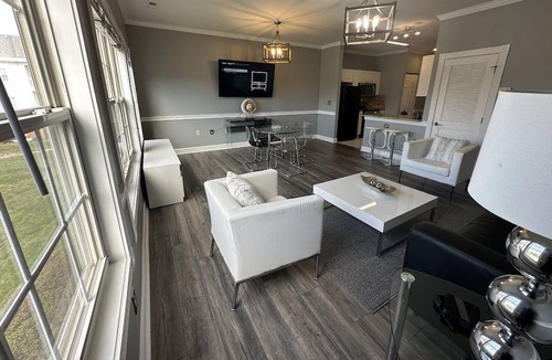 Charlotte Condo | Relaxing Now and Zen: Modern Condo, Near UNCC, PNC Pavilion, Pool, 5 Min to Dining, Shops, +15% off!