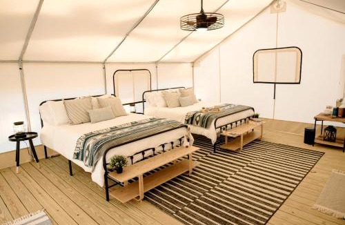 Dawsonville Other | Charming Safari Tent with Fire Ring & Outdoor Lounge in Pelham, Alabama
