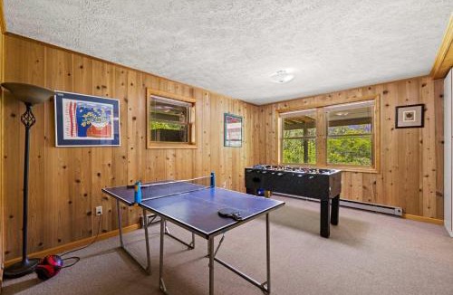 South Fork House | Mountainside Log Cabin w Private Waterfall access