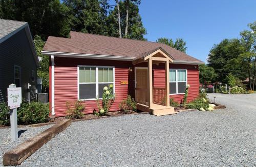 Bryson City Villa | Snuggled Inn Modern, Creekside Cottage near the Heart of Bryson City!