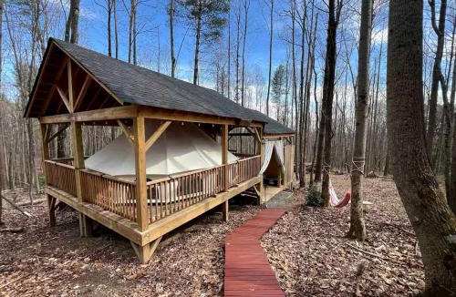 Traphill Other | Magical Glamping Tent in the Woods near Stone Mountain State Park, North Carolina