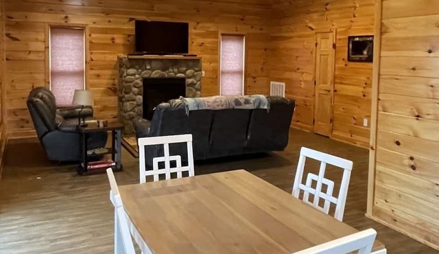 Charming cabin with an Amazing view! - pet and motorcycle friendly! 2 Bedroom Cabin by RedAwning