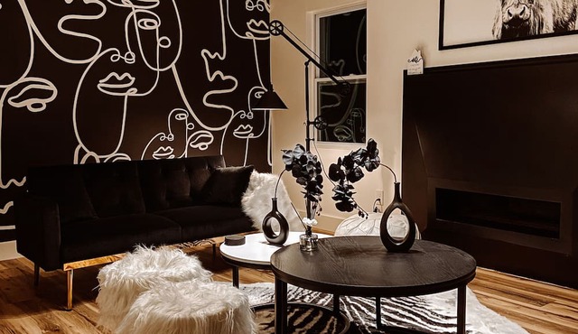 Black and White Cabin on Tranquil Three Acres in Matthews