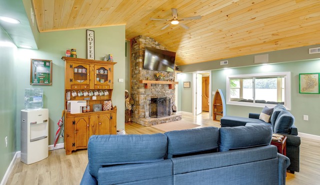 Lakefront Home And 2 Cabins on Claytor Lake