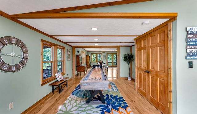 Peaceful Lakefront Cabin Retreat with Hot Tub!