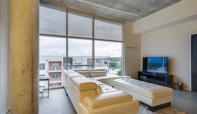 Top-Floor 5th & Main Condo | Skyline Rooftop