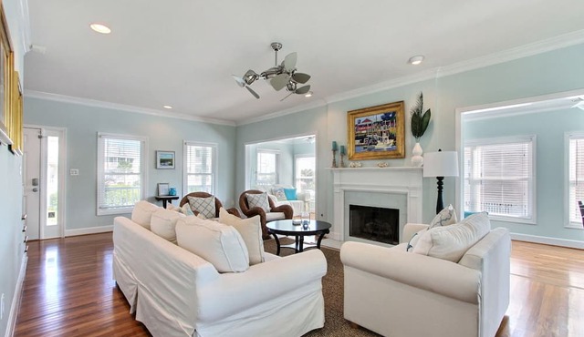 Gorgeous OCEAN Views and steps to private boardwalk!