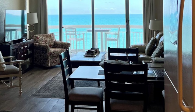 1BR, 2 BA Oceanfront Condo- Unit 1106- Newly Remodeled! Best View on Beach! in Garden City