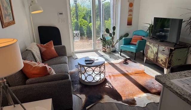 1 mile from downtown, patio w/sunset view!