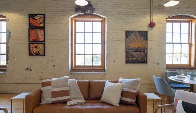 Historic Luxury Condo in Knoxville Old City downtown