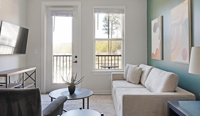 Landing | Modern 1BD, Gym, Yoga Studio