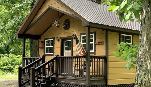 Outstanding Wooden Cabin Close to Hiking Trails in Monterville, West Virginia