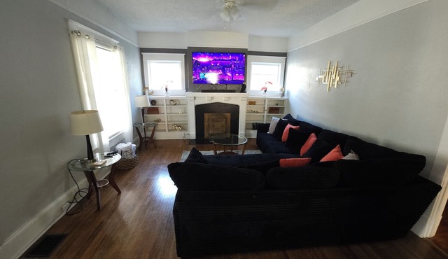 Charming 4-Bedroom Historic Home w/Game Room + Backyard BBQ in Goldsboro
