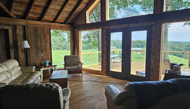 Rustic Cabin on Homestead Farm