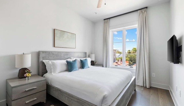 Fire Tower | Bright King Suite + Private Balcony