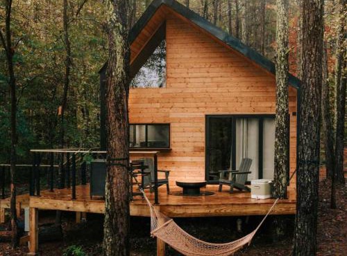 Private Forest Cabin in Nature in Covington