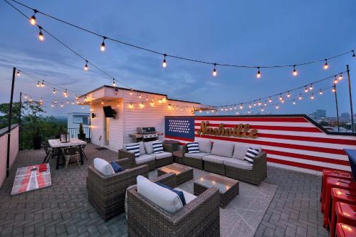 Ultimate Rooftop Double Games BBQ Skyline Views